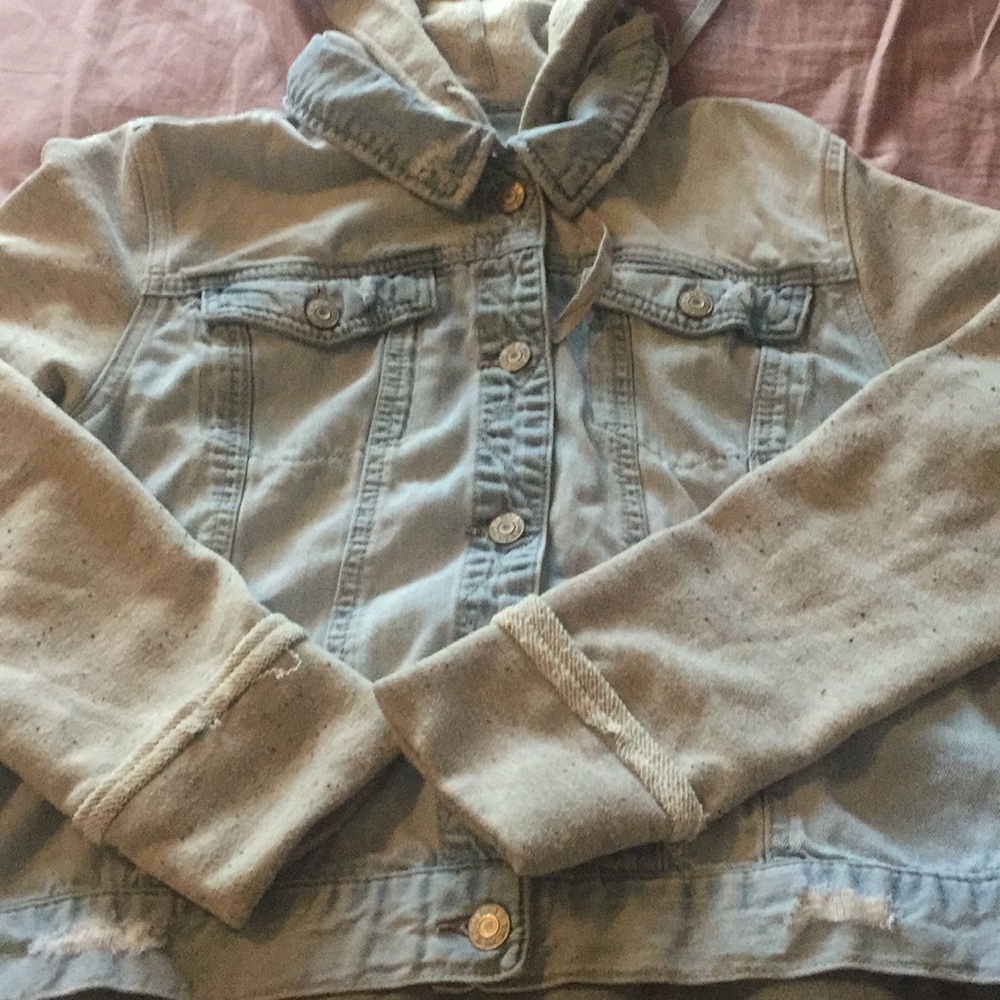 MUDD JEANS Cropped Jean jacket
